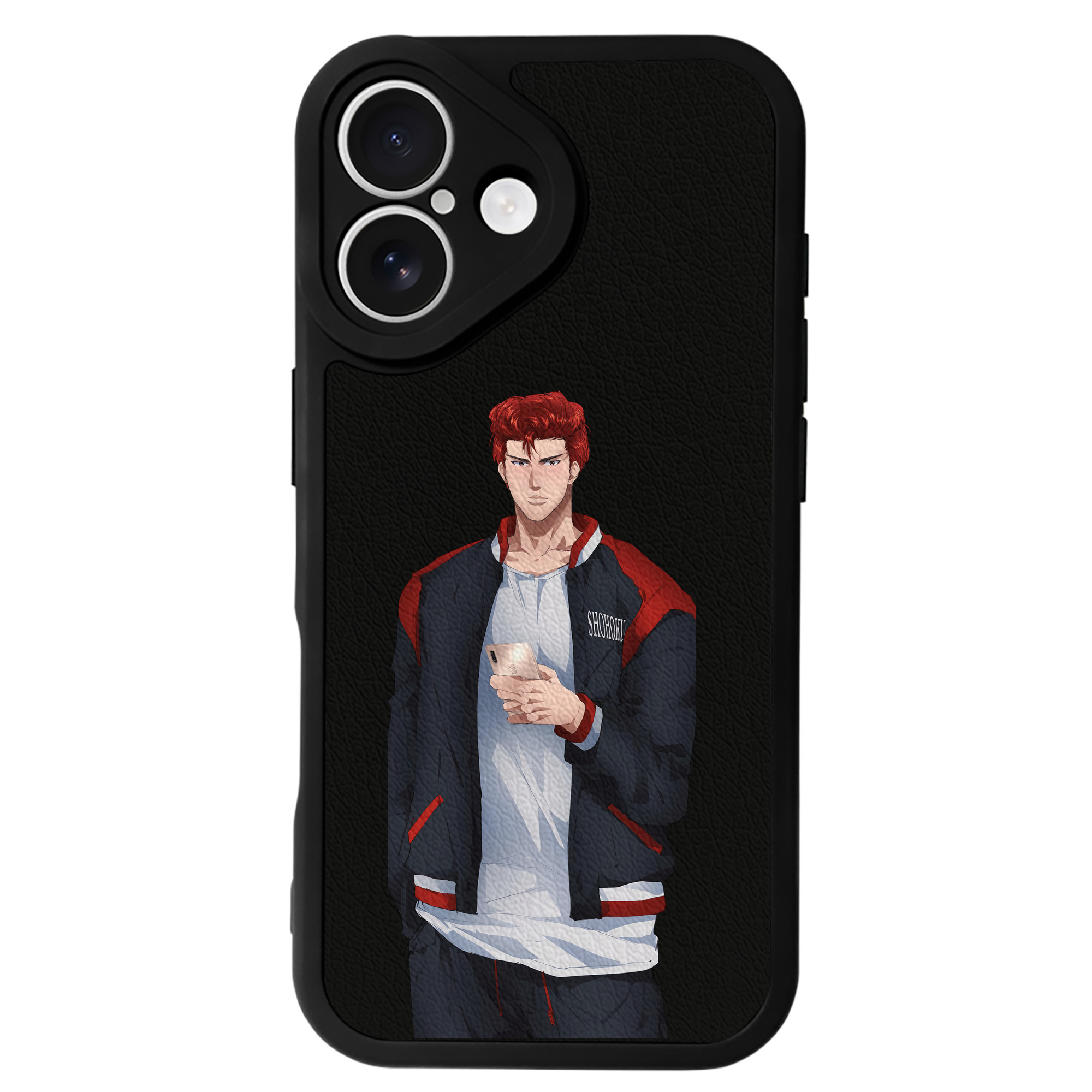 （画像用） SLAM DUNK／スラムダンク 【iPhone 16シリーズ対応】シリコンスマホケース（レザー調） 材質：シリコン
